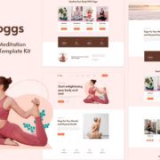 Yoggs – Yoga & Meditation Elementor Template Kit