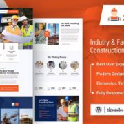 Z-Builder – Construction Elementor Template Kit