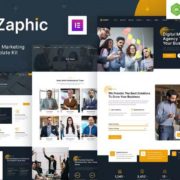 Zaphic – SEO & Digital Marketing Agency Elementor Template Kit