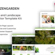 ZenGarden – Garden & Landscape Elementor Template Kit