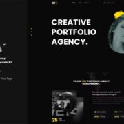 Zev – Creative Personal Portfolio Template Kit