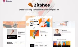 Zitshoe – Shoes Cleaning Service Elementor Template Kit