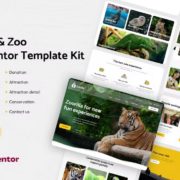 Zoorilla | Safari & Zoo Elementor Template Kit