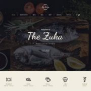 Zukares – Restaurant & Cafe Food Elementor Template Kit