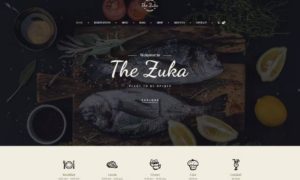 Zukares – Restaurant & Cafe Food Elementor Template Kit