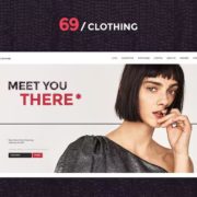 69 Clothing – Brand Store & Fashion Boutique WordPress Theme