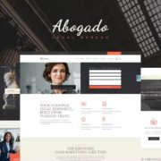 Abogado – Lawyer Firm & Legal Bureau WordPress Theme