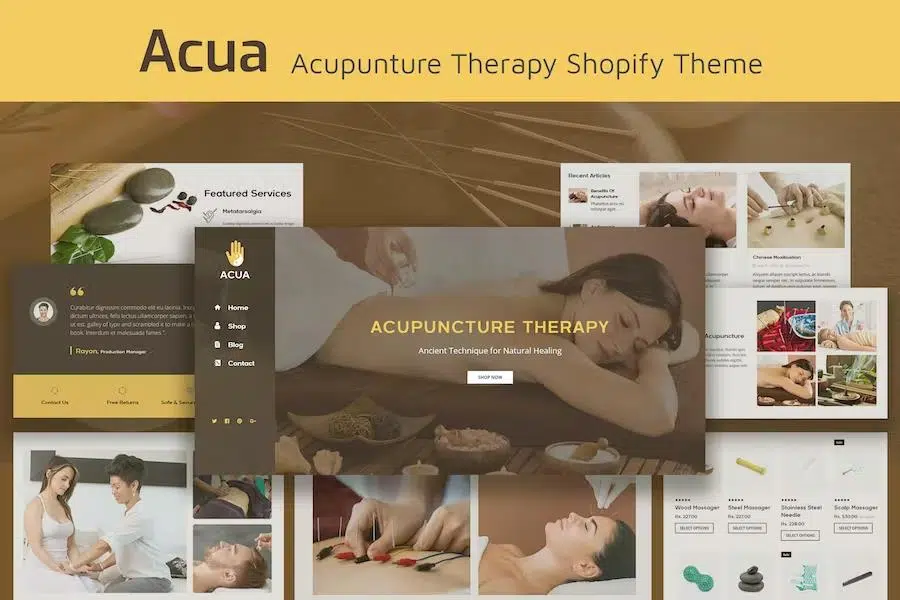 Acua – Shopify Medical, Accu Theme