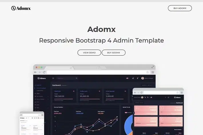 Adomx – Admin Dashboard HTML Template