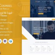 Advisom – Law Firm WordPress Theme