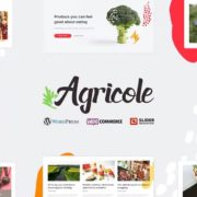 Agricole – Organic Food & Agriculture WordPress Theme