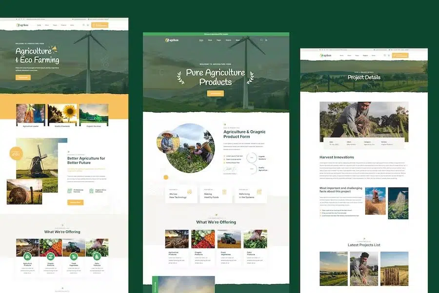 Agrikon – HTML Template For Agriculture Farm & Farmers