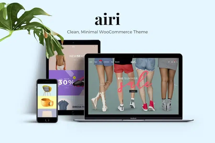 Airi – Clean, Minimal WooCommerce Theme