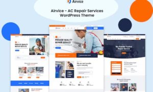 Airvice – AC Repair Services WordPress Theme