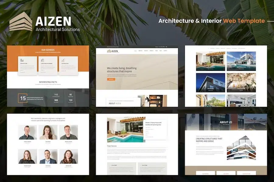 AIZEN – Architecture & Interior Template