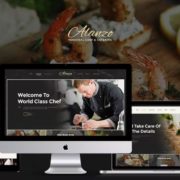 Alanzo – Personal Chef & Wedding Catering Event WordPress Theme