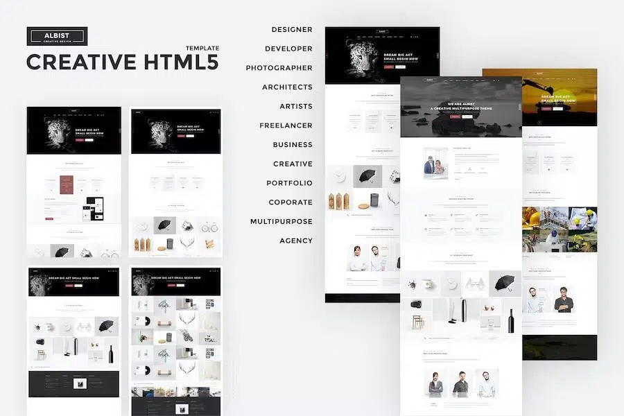 ALBIST – Creative Multipurpose HTML5 Template
