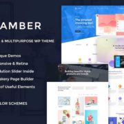 Amber Six – Creative and Multipurpose WordPress Theme