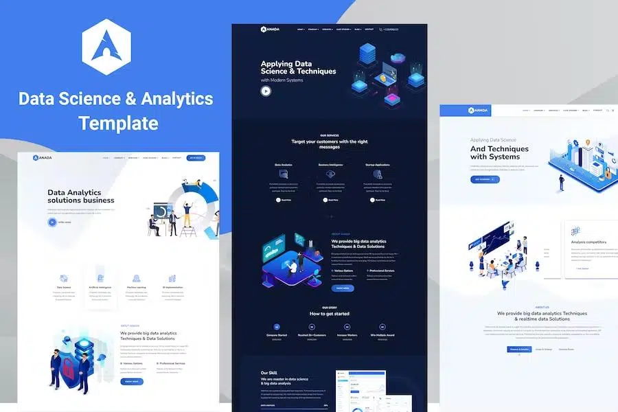 Anada – Data Science & Analytics Template