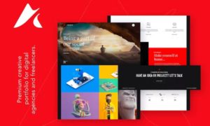 Anchor – Creative Agency Portfolio and Freelancer WordPress Theme