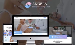 Angela – Family Planning & Pregnancy Clinic WordPress Theme