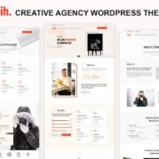 Anih – Creative Agency WordPress Theme