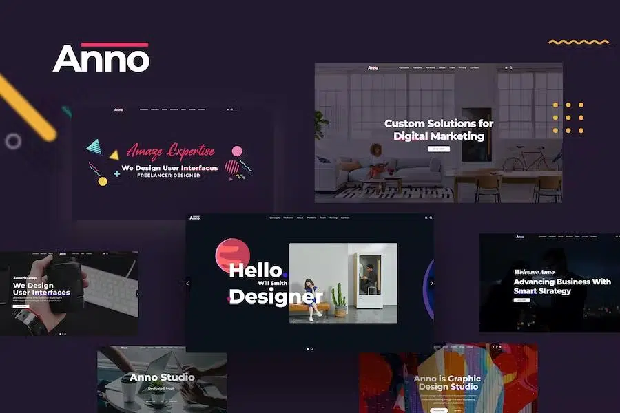 Anno – Digital Agency HTML5 Template