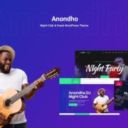 Anondho – Night Club & Event WordPress Theme