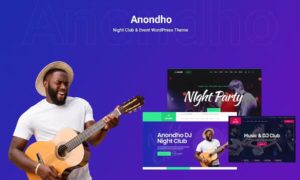 Anondho – Night Club & Event WordPress Theme