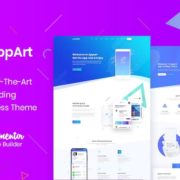 AppArt – Creative WordPress Theme For Apps Saas
