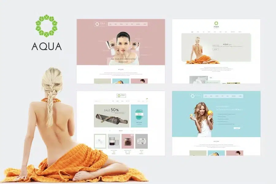 Aqua – Spa and Beauty HTML5 Template