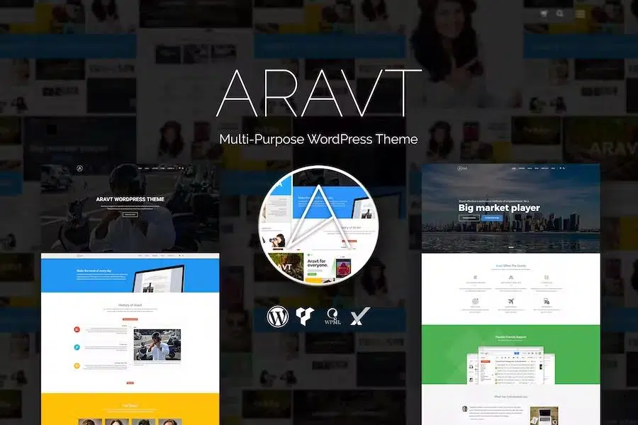 Aravt – Creative MultiPurpose Theme
