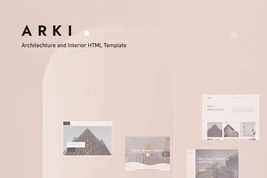 Arki – Architecture HTML Template