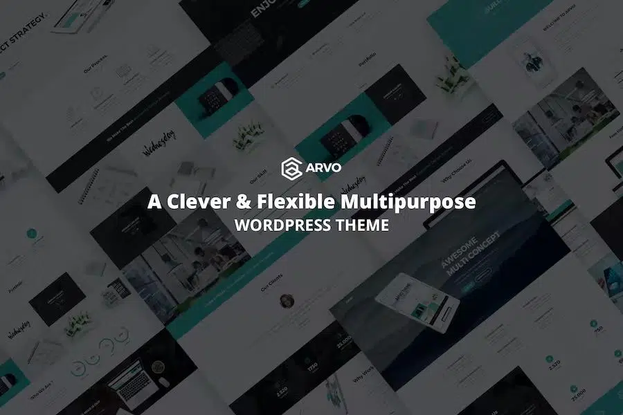 Arvo – A Clever & Flexible Multipurpose WordPress Theme