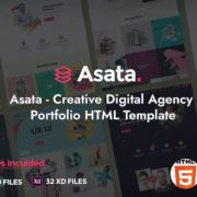 Asata – Creative Digital Agency Portfolio Template