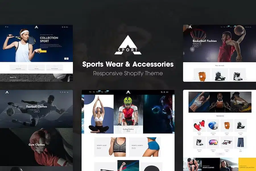Asport – Sports Wear & Accessories Responsive Shopify Theme