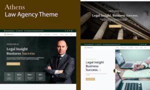 Athens – Law Agency WordPress Theme