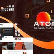 Atoms – WordPress Magazine and Blog Theme