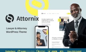 Attornix – Attorney & Lawyer WordPress Theme