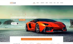 Auto Club – Car Dealer HTML Theme