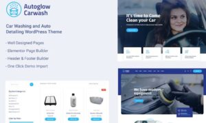 Autoglow -Car Wash WordPress Theme