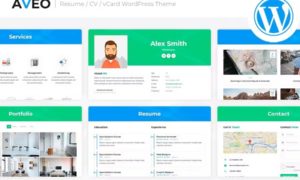 Aveo WordPress CV Resume Theme