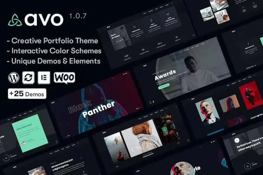 Avo – Creative Portfolio & Agency WordPress Theme