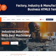 Axima – Factory and Industry HTML5 Template