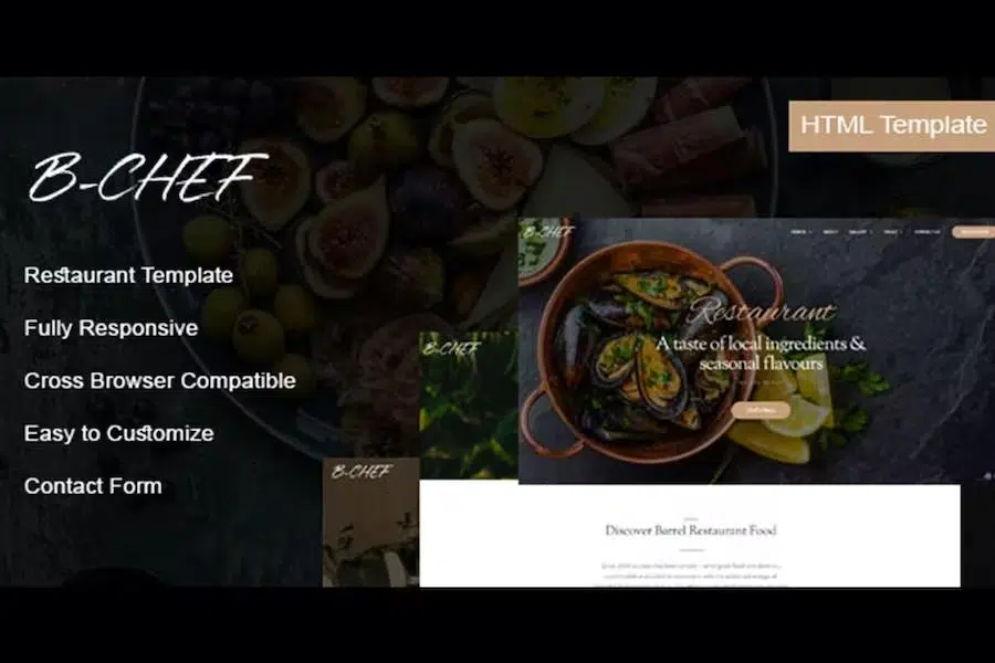 B-Chef – Restaurant HTML Template