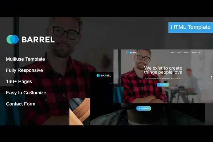 Barrel – Multiuse HTML Template