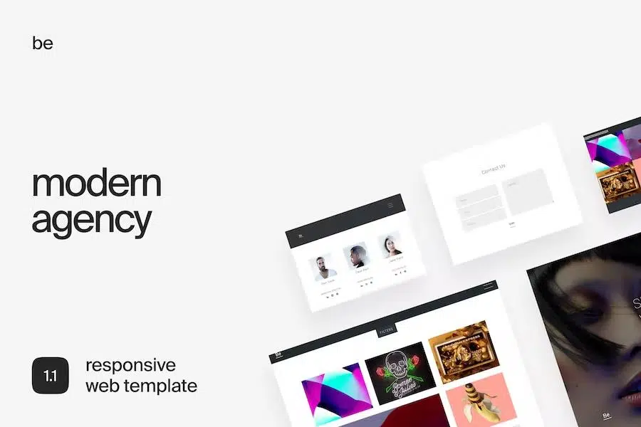 Be – Responsive HTML5 Agency Template