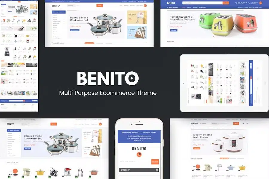 Benito – Mega Store Responsive Prestashop Theme