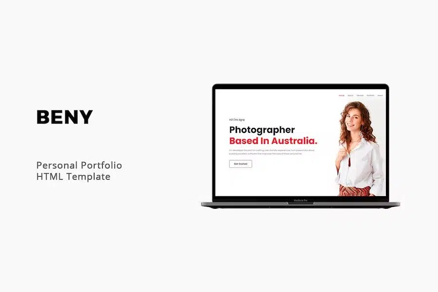 Beny – Personal Portfolio React Template