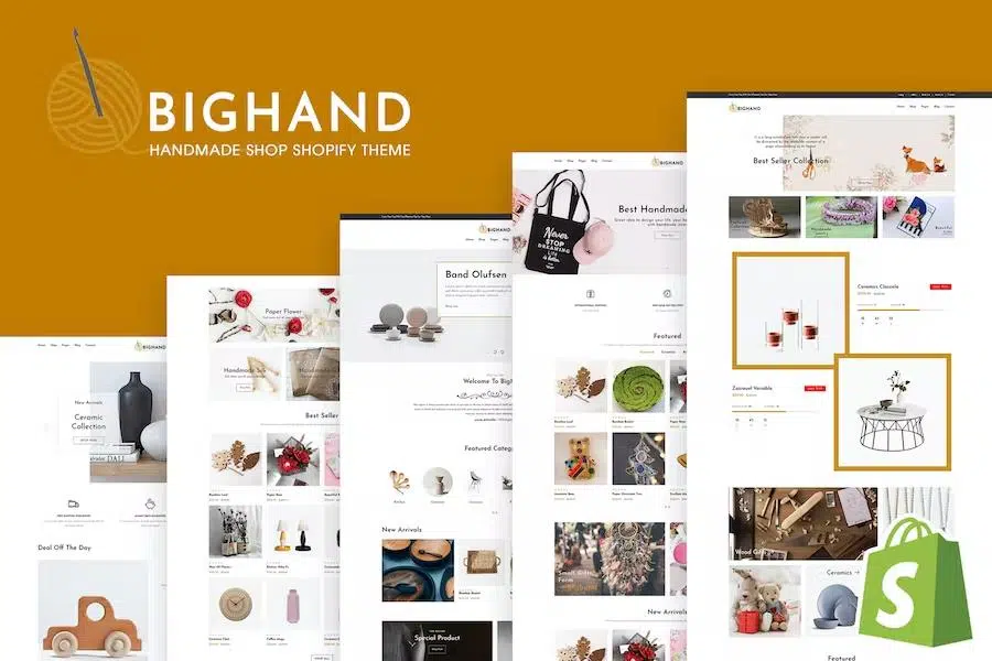 BigHand – Handmade Shop Shopify Theme